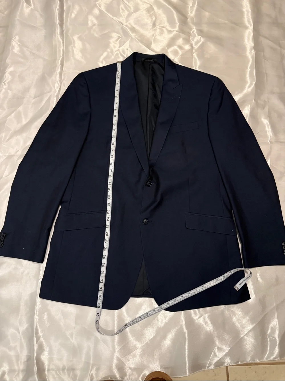 Sean John Fine Tailoring men’s 2-piece suit size 46XL- Navy Blue
